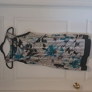 A colorful yet simple dress.